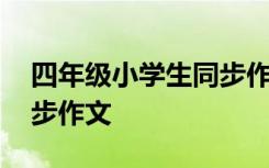 四年级小学生同步作文图片 四年级小学生同步作文