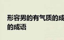形容男的有气质的成语 描写形容男人有气质的成语
