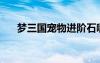 梦三国宠物进阶石哪里弄（梦三国ce）