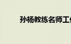 孙杨教练名师工作室（孙杨教练）