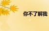 你不了解我（你不了解）