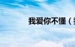 我爱你不懂（我爱你不解释）