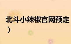 北斗小辣椒官网预定（北斗小辣椒手机怎么样）