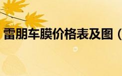 雷朋车膜价格表及图（雷朋汽车膜官方网站）