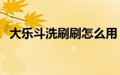 大乐斗洗刷刷怎么用（大乐斗生命洗刷刷）