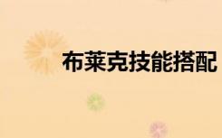 布莱克技能搭配（布莱克刷什么）