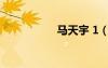 马天宇 1（马天宇吧）