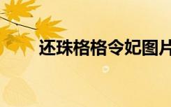 还珠格格令妃图片（还珠格格令妃）