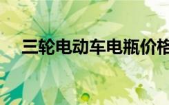 三轮电动车电瓶价格（电动车电瓶价格）