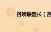 召唤联盟长（召唤联盟神仙道）