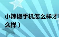 小辣椒手机怎么样才可以省电（小辣椒手机怎么样）