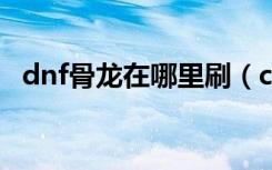 dnf骨龙在哪里刷（cf骨龙遗迹boss图片）