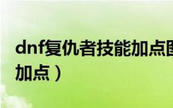 dnf复仇者技能加点图2024（dnf复仇者技能加点）