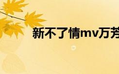 新不了情mv万芳（新不了情mv）