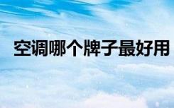 空调哪个牌子最好用（空调哪个牌子最好）