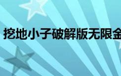 挖地小子破解版无限金币（挖地小子无敌版）