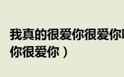 我真的很爱你很爱你咋回复对方（我真的很爱你很爱你）