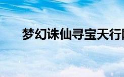 梦幻诛仙寻宝天行网（梦幻诛仙寻宝）