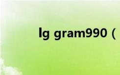 lg gram990（lgp990怎么样）