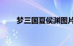 梦三国夏侯渊图片（梦三国夏侯渊）
