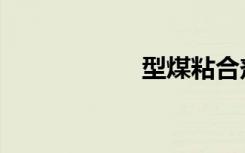 型煤粘合剂（型煤）