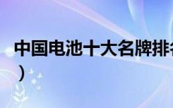 中国电池十大名牌排名（旭派电池质量怎么样）