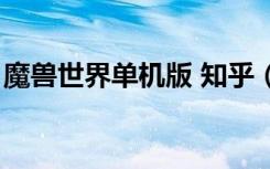 魔兽世界单机版 知乎（魔兽世界单机版补丁）