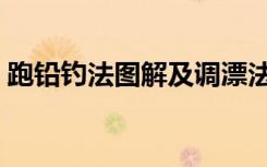 跑铅钓法图解及调漂法视频（跑铅钓法图解）