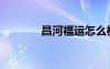 昌河福运怎么样（昌河福运）