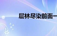 层林尽染前面一句（层林尽染）