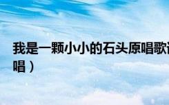 我是一颗小小的石头原唱歌词儿歌（我是一颗小小的石头原唱）