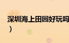 深圳海上田园好玩吗?（深圳海上田园好玩吗）