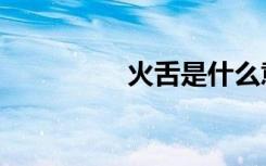 火舌是什么意思（火舌）