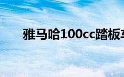 雅马哈100cc踏板车（雅马哈踏板车）