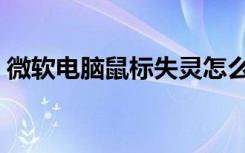 微软电脑鼠标失灵怎么办（鼠标失灵怎么办）