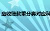 应收账款重分类对应科目（应收账款重分类）
