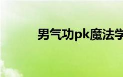 男气功pk魔法学者（男气功pk）