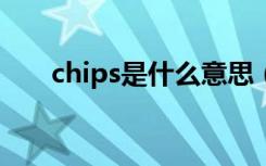 chips是什么意思（chip是什么意思）