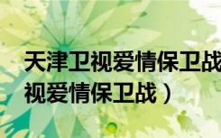 天津卫视爱情保卫战2024节目预告（天津卫视爱情保卫战）