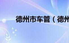 德州市车管（德州交警网上车管所）