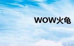 WOW火龟（wow火龟）