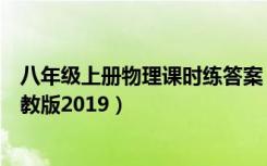 八年级上册物理课时练答案（八年级上册物理课时练答案人教版2019）