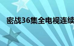 密战36集全电视连续剧在线下载（密战3）