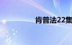 肯普法22集（肯普法2）