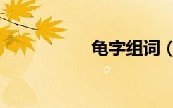 龟字组词（迎字组词）