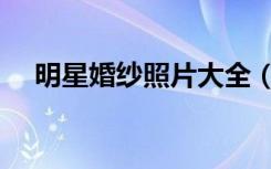 明星婚纱照片大全（明星婚纱照片欣赏）