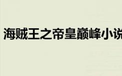 海贼王之帝皇巅峰小说（海贼王之帝皇巅峰）