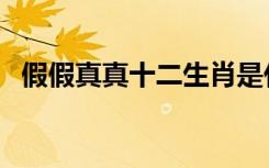 假假真真十二生肖是什么动物（假假真真）