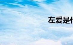 左爱是什么感觉