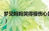 梦见妈妈哭得很伤心是什么意思（梦见妈妈哭）
